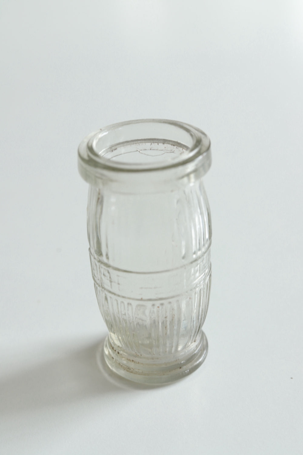 Vintage ribbed small bottle